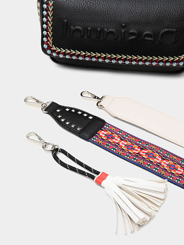 Crossbody bag in black color - 6