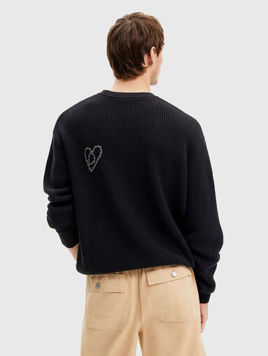 ALBERTO sweater with embroidery - 3