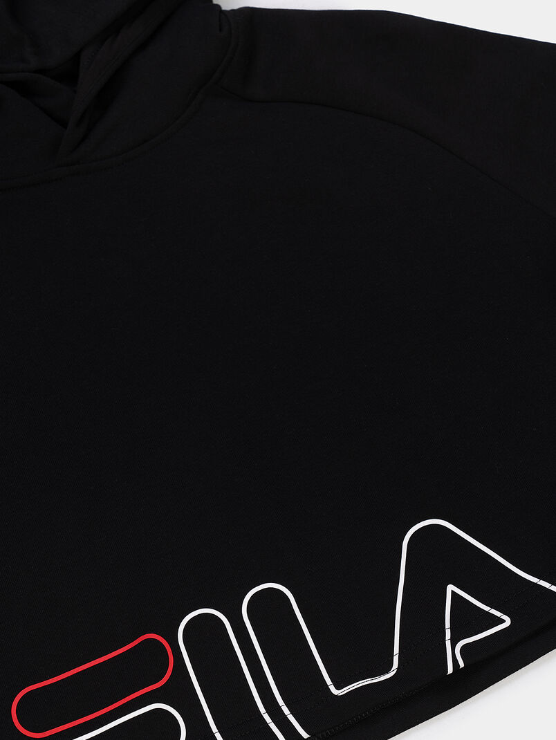 VERA cropped sweatshirt with logo detail - 3