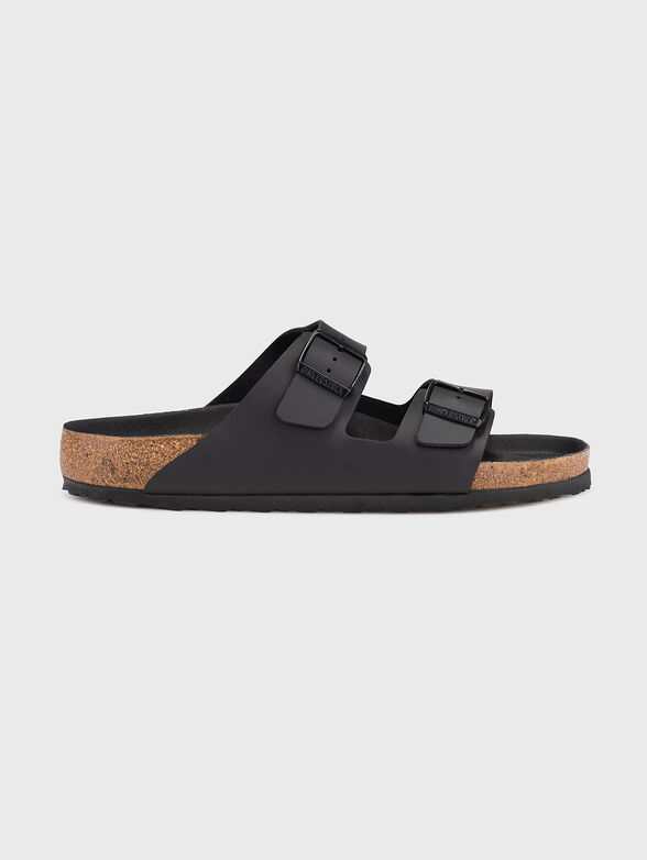 ARIZONA slippers with buckles and logo - 1