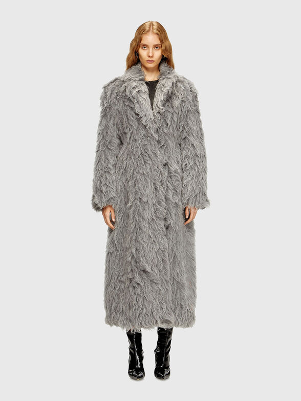 W-GLAMO-R1 wool coat  with soft texture - 1