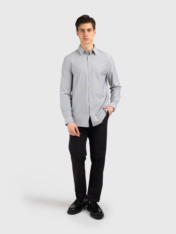 Shirt with striped pattern - 2