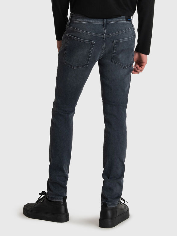 OZZY slim jeans in dark grey - 2