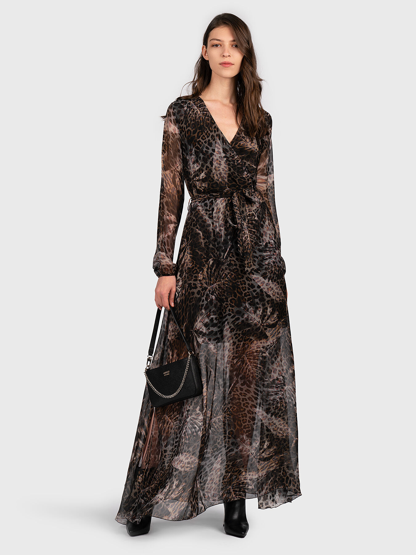 Guess animal print dress online