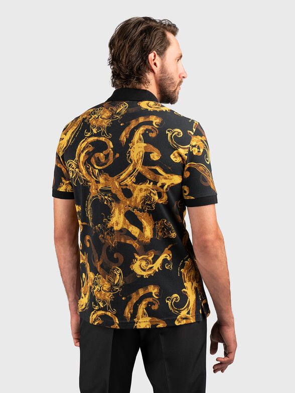 Polo shirt with baroque motifs - 2
