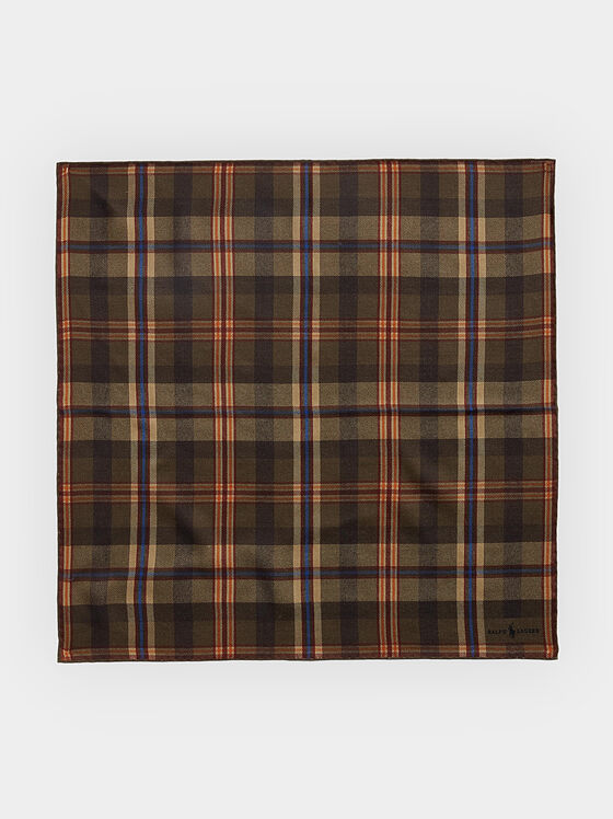 Pocket square with check pattern - 1