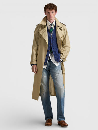 HAMPTON STRAIGHT jeans with a bleached effect - 5