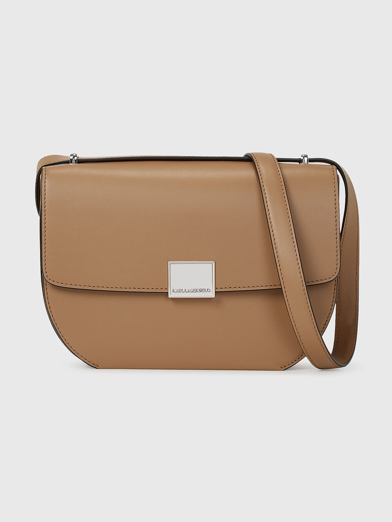 K/FOREVER leather crossbody bag brand Karl Lagerfeld