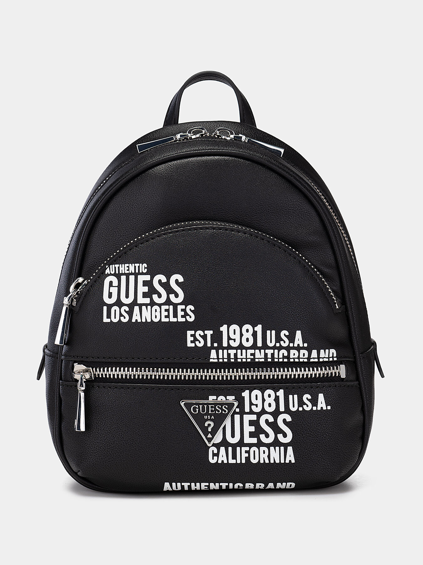 MANHATTAN Backpack with logo print brand GUESS Globalbrandsstore