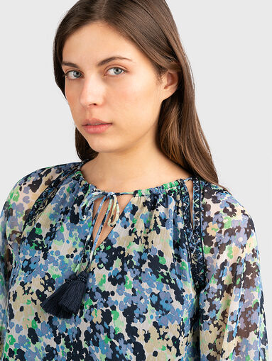 CHIARA print blouse - 5