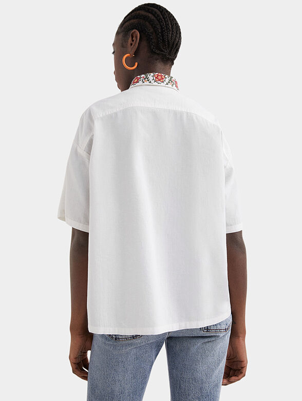 AMORE shirt with Japanese landscape - 3