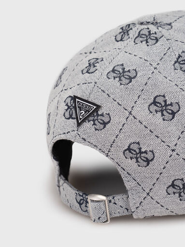 Baseball cap with 4G logo print - 5