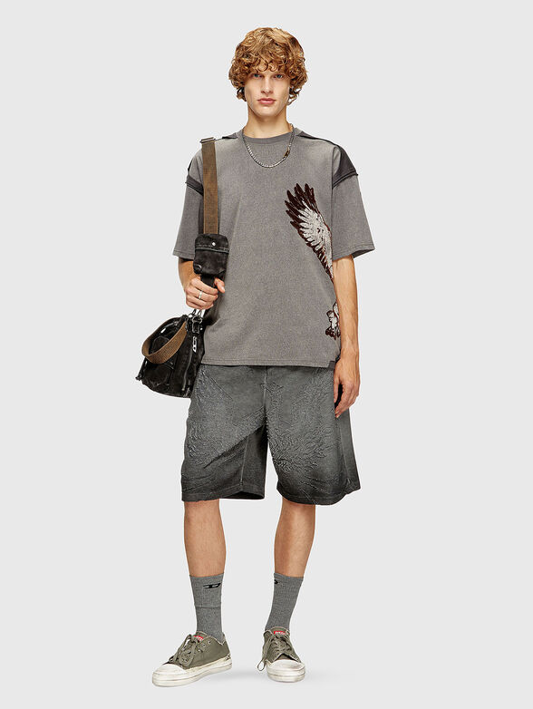  T-BOXT-PEELOFF oversized T-shirt - 2