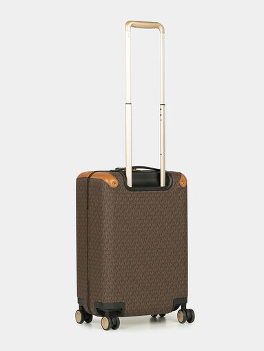 Monogram logo printed suitcase - 3