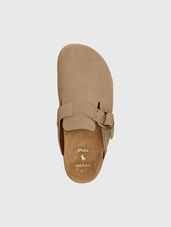 Beige suede espadrilles - 4