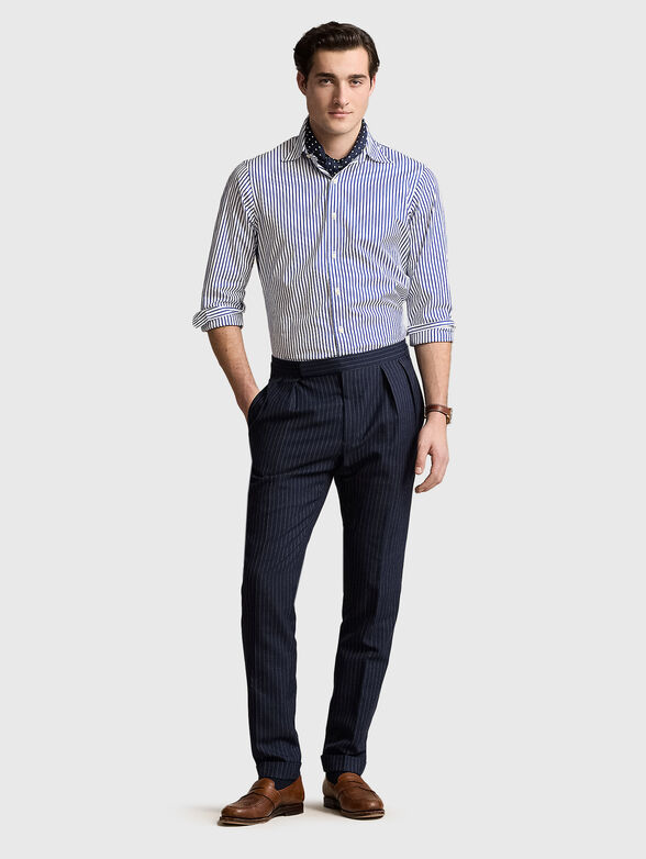 Cotton striped shirt - 2