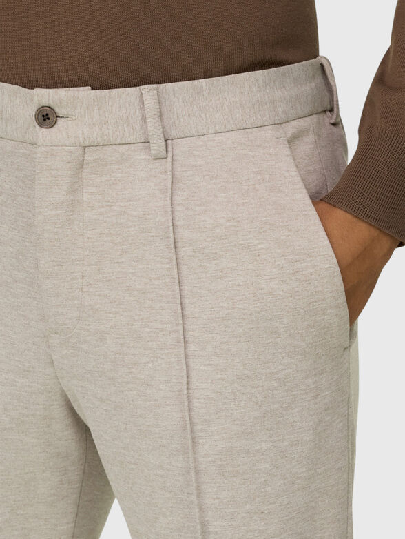 Viscose blend trousers - 4