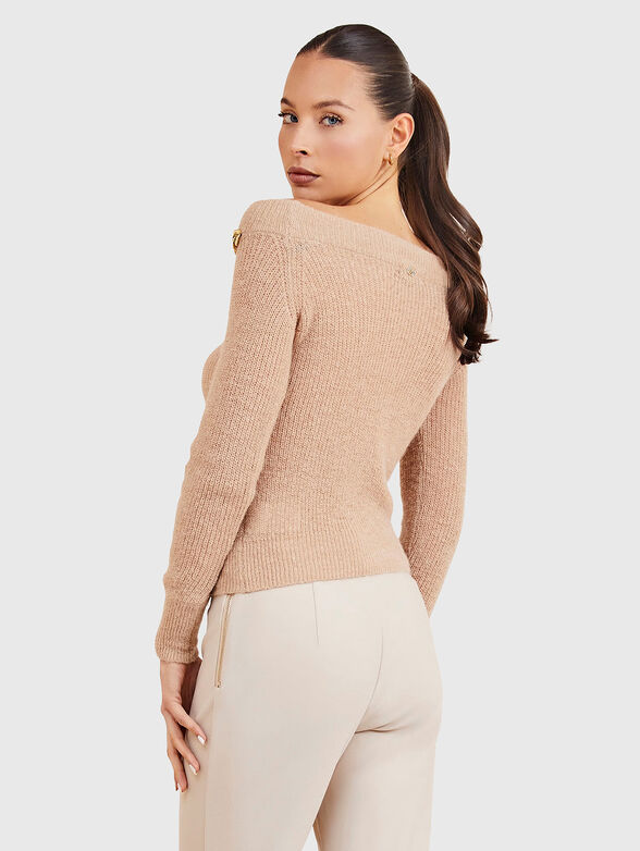 NUVOLA wool blend sweater - 3