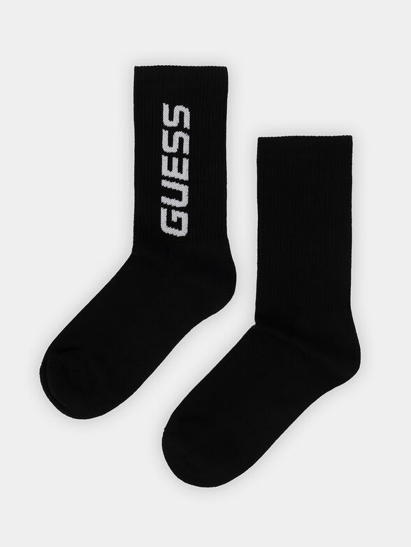 ERIN socks with contrast logo - 1