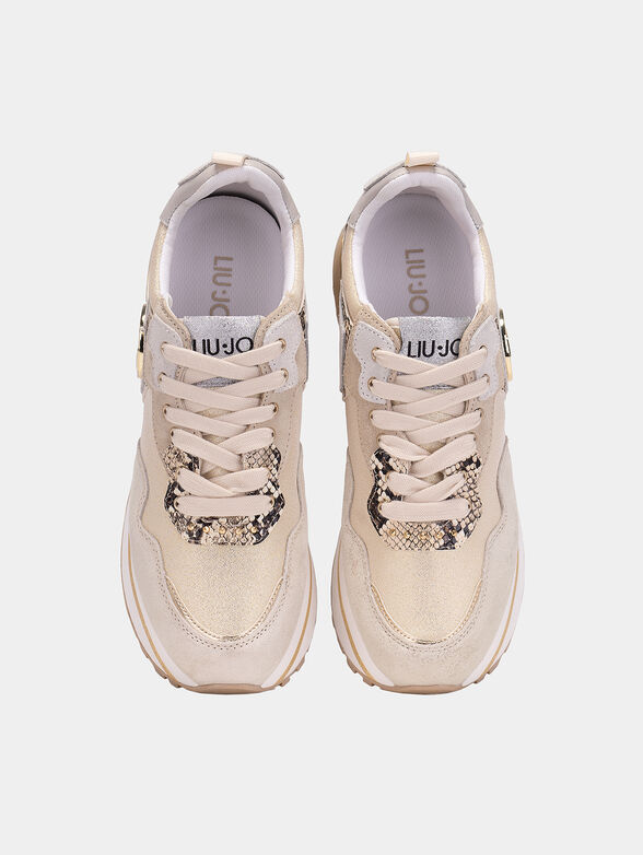 MAXI WONDER 1 beige sneakers - 6