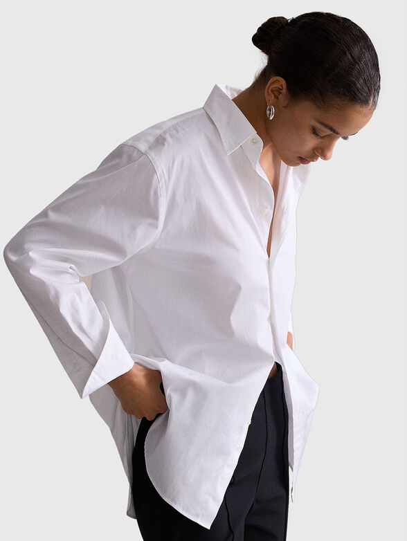 White cotton shirt  - 6