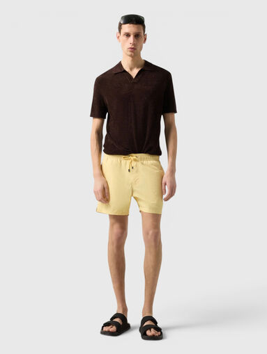 PAUL beach shorts in dark blue - 5