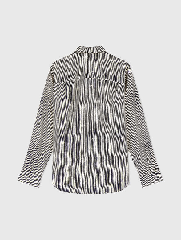 Long-sleeve shirt made of lyocell and viscose - 3