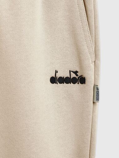 LEGACY unisex sports trousers in beige - 4