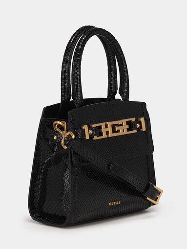 CRISTINA small bag with snake texture - 4