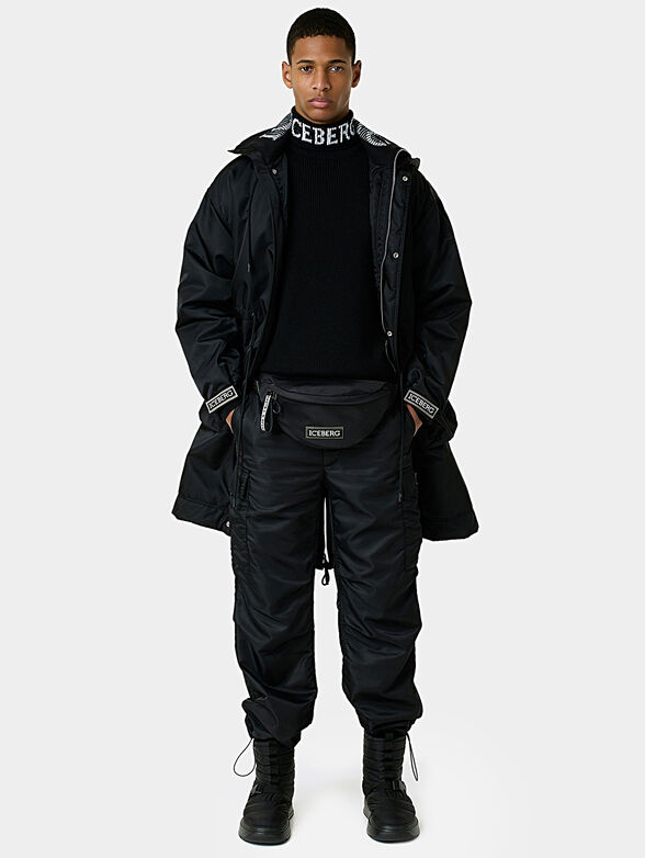 Turtleneck sweater with logo detail - 2