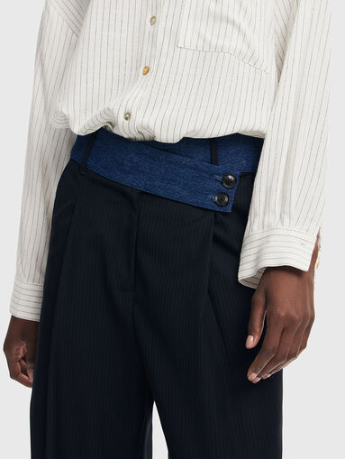 GARONA striped trousers - 3