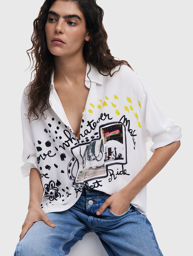 PERSÉFONE oversized shirt - 4