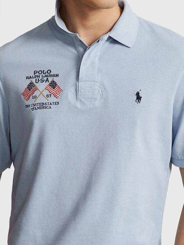 Embroidered Polo shirt  - 3