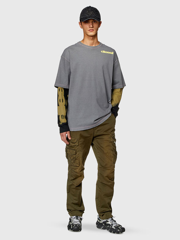 T-WESHER-N3 T-shirt in grey - 2