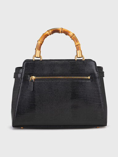 Black bag with accent handles - 3