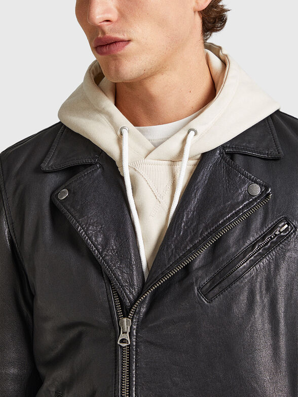 VALEN leather jacket - 5