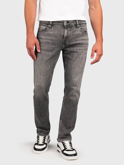 Grey slim jeans