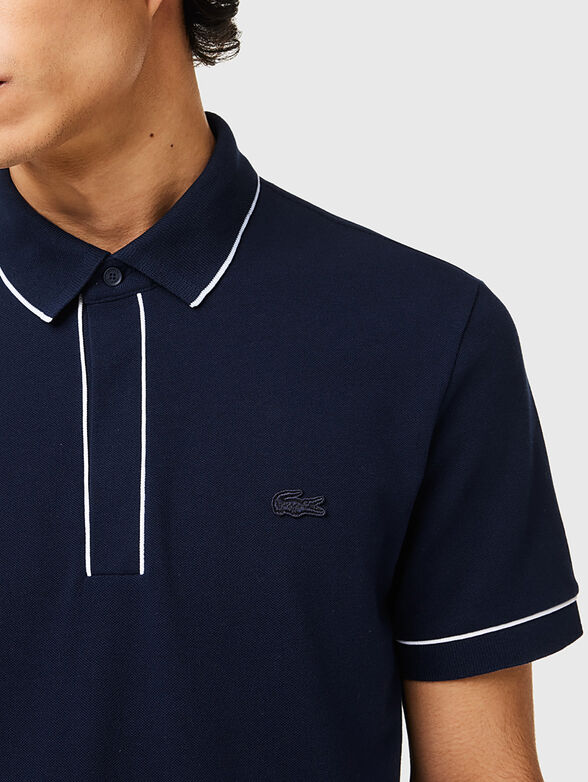 Polo shirt with buttons - 4