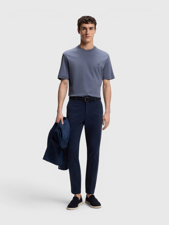 Crew neck cotton T-shirt - 2
