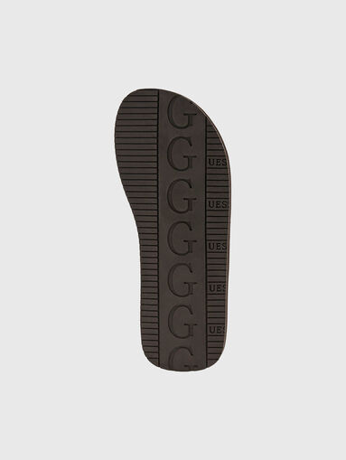 DINGLE slippers in brown - 4