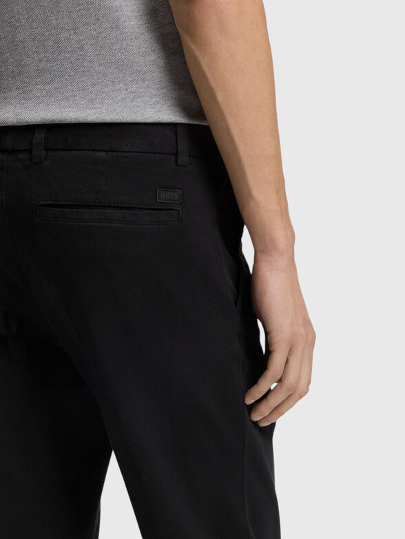 Cotton slim trousers - 3