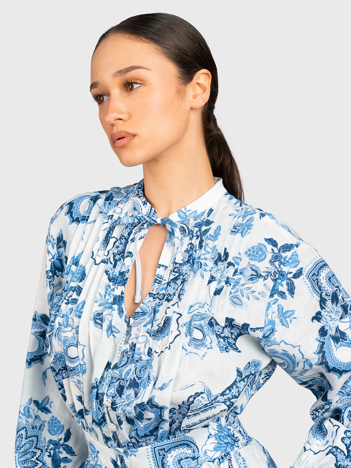 ゲス GUESS Zaren Linen Romper Guess Zaren Linen Romper Broeken & Jumpsuits Dames - Jeans