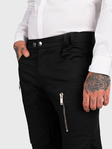 Black cargo pants - 3