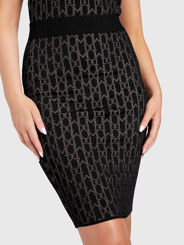 BILLIE skirt with openwork knit - 3
