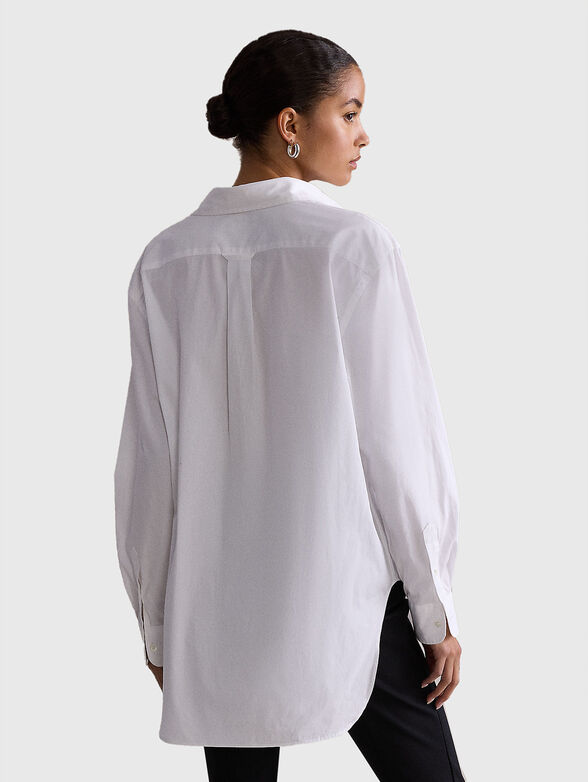 White cotton shirt  - 3