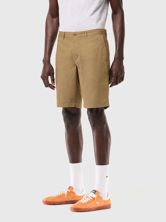 Shorts in cotton blend - 1