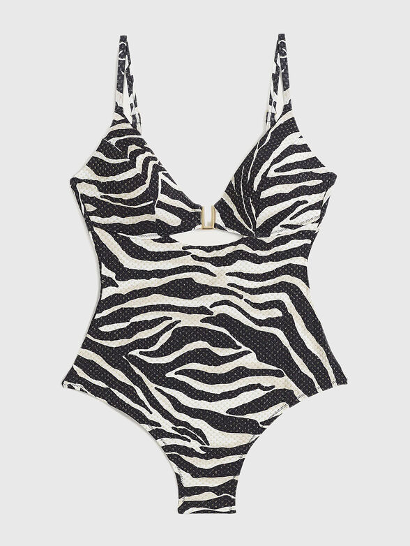 MANYARA one-piece swimsuit with metal accent - 4