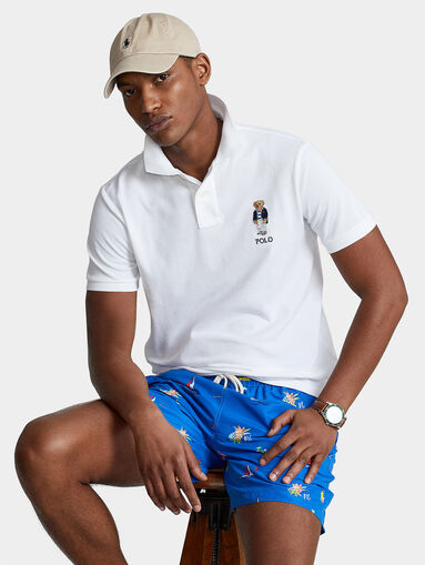 Polo shirt with POLO BEAR logo embroidery - 4