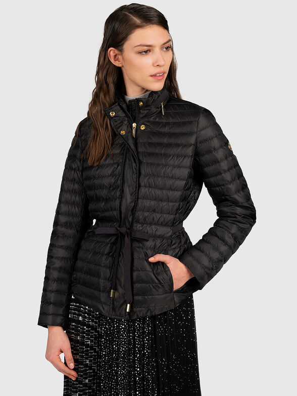 Down jacket with belt - 1