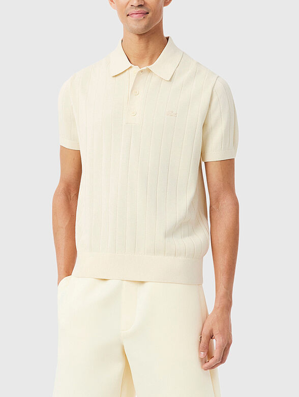 Knitted polo shirt - 1